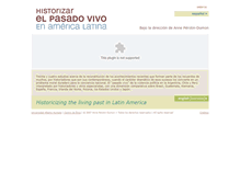 Tablet Screenshot of historizarelpasadovivo.cl